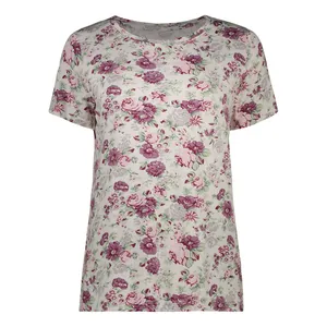 تی شرت آستین کوتاه زنانه ناربن مدل 15211077-MC05