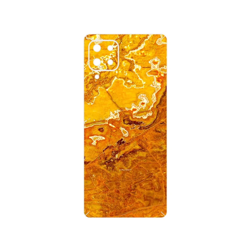برچسب پوششی ماهوت مدل Gold Marble مناسب برای گوشی موبایل سامسونگ Galaxy M62