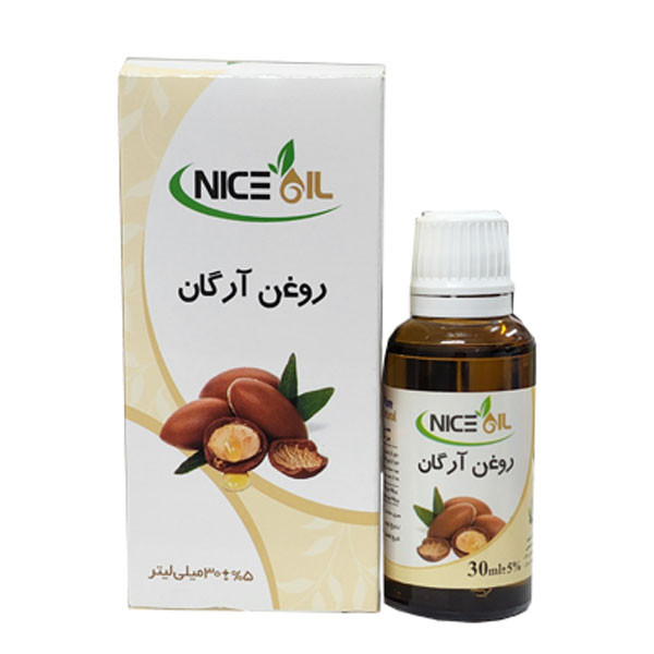 روغن بدن نایس اویل مدل آرگان حجم 30 میلی لیتر