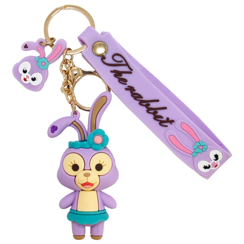 آویز جاکلیدی زنانه طرح خرگوش مدل Stellalou Rabbit