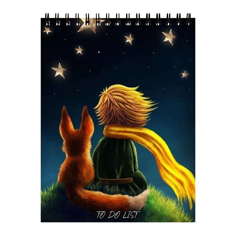 دفتر برنامه ریزی 50 برگ طرح شازده کوچولو کد 2928