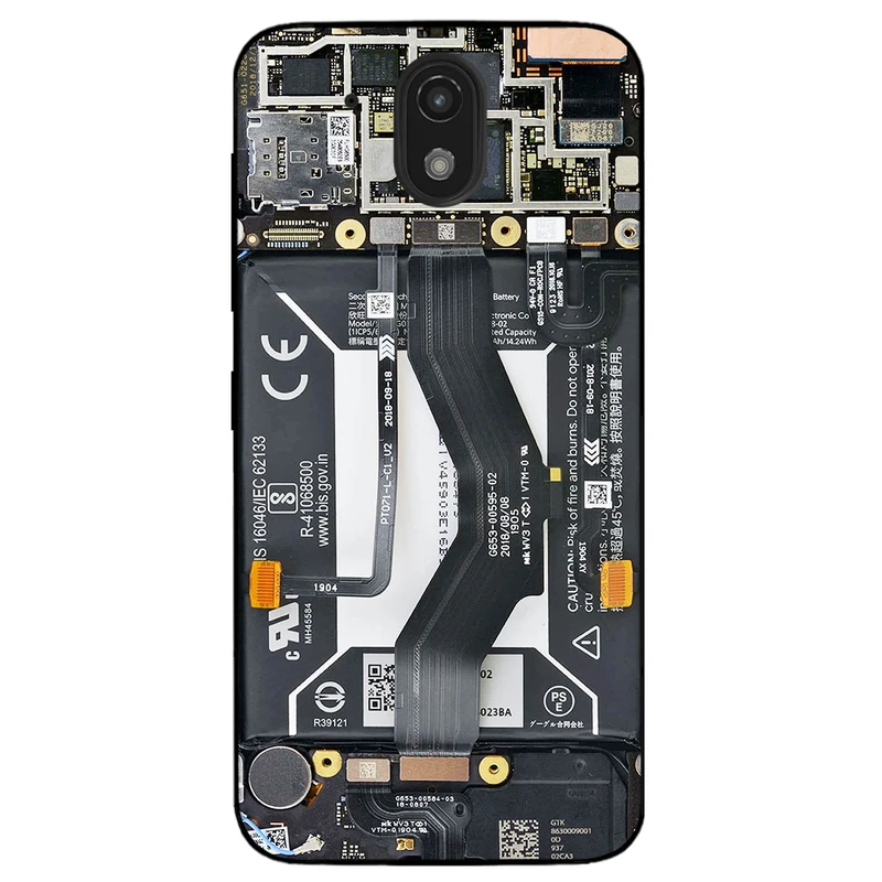 کاور مگافون طرح برد موبایل مدل 8004 مناسب برای گوشی موبایل اچ تی سی Desire 526