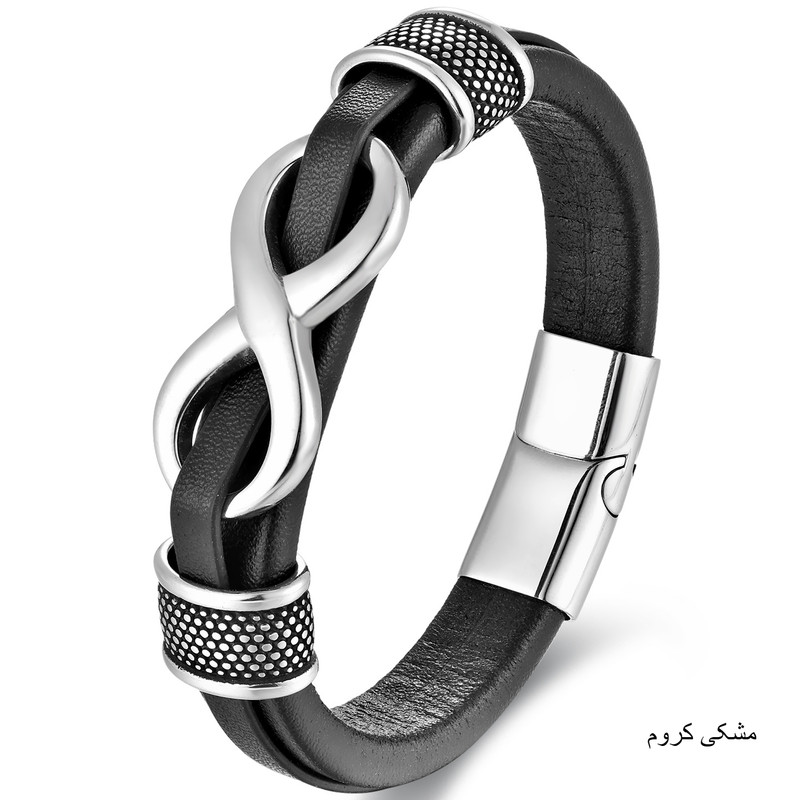دستبند گالری گوهرسنگ مدل چرمی کد 397PLUS