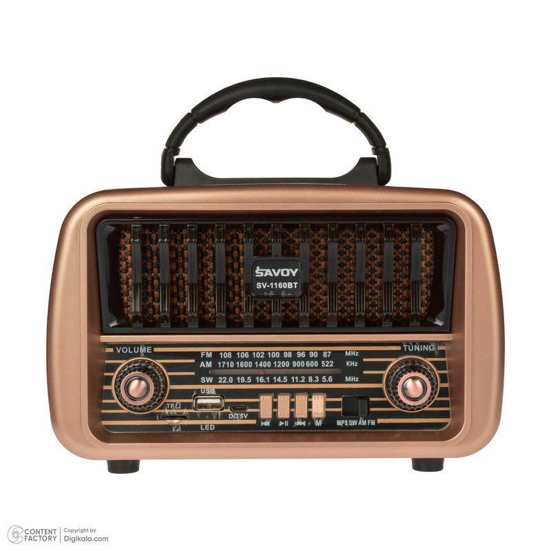 رادیو ساووی مدل SV-1160BT