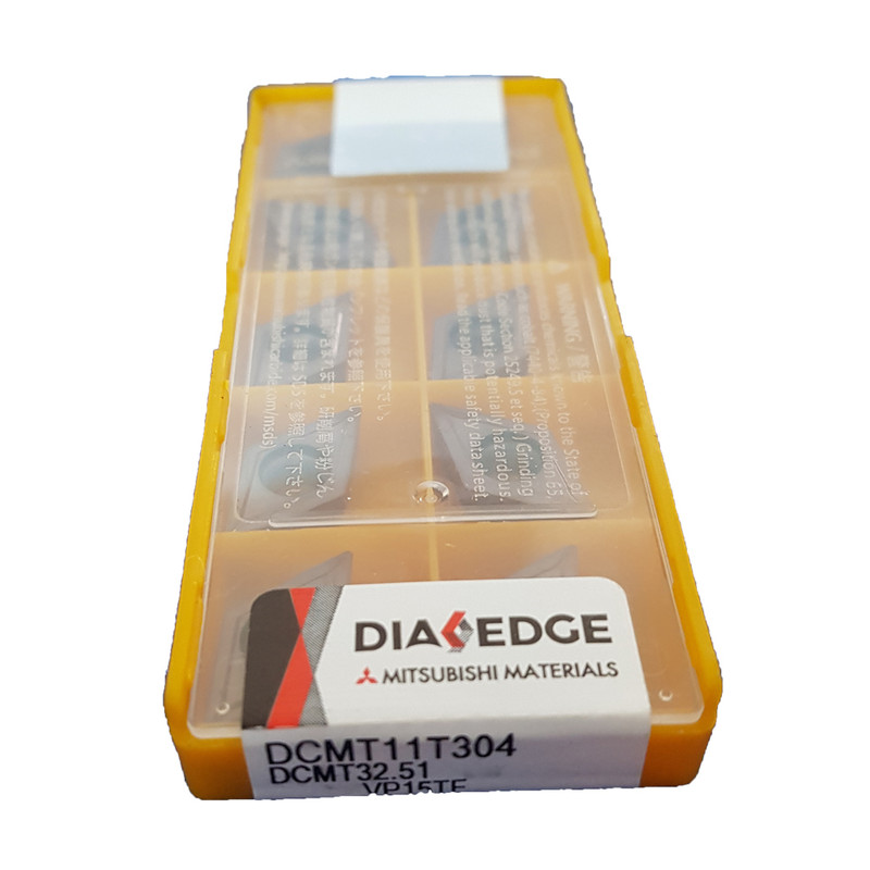 مجموعه 10 عددی اینسرت میتسوبیشی مدل DCMT11T304 DCMT32.5 VP15TF