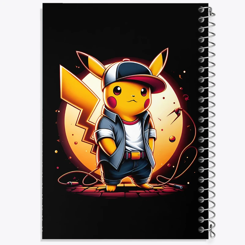 دفتر لیست خرید 50 برگ خندالو طرح انیمه پوکمون (pokemon) کد F6965
