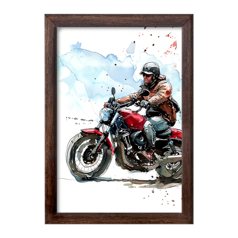 تابلو خندالو طرح موتور سیکلت (Motorcycle) کد F875