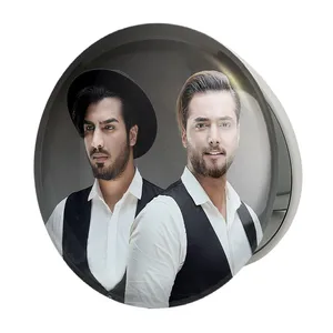آینه جیبی خندالو طرح ماکان بند مدل تاشو کد 2544 