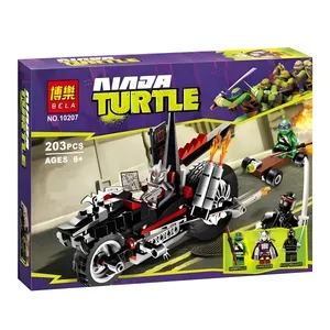 ساختنی 203 قطعه بلا مدل لاک پشتهای نینجا کد 10207