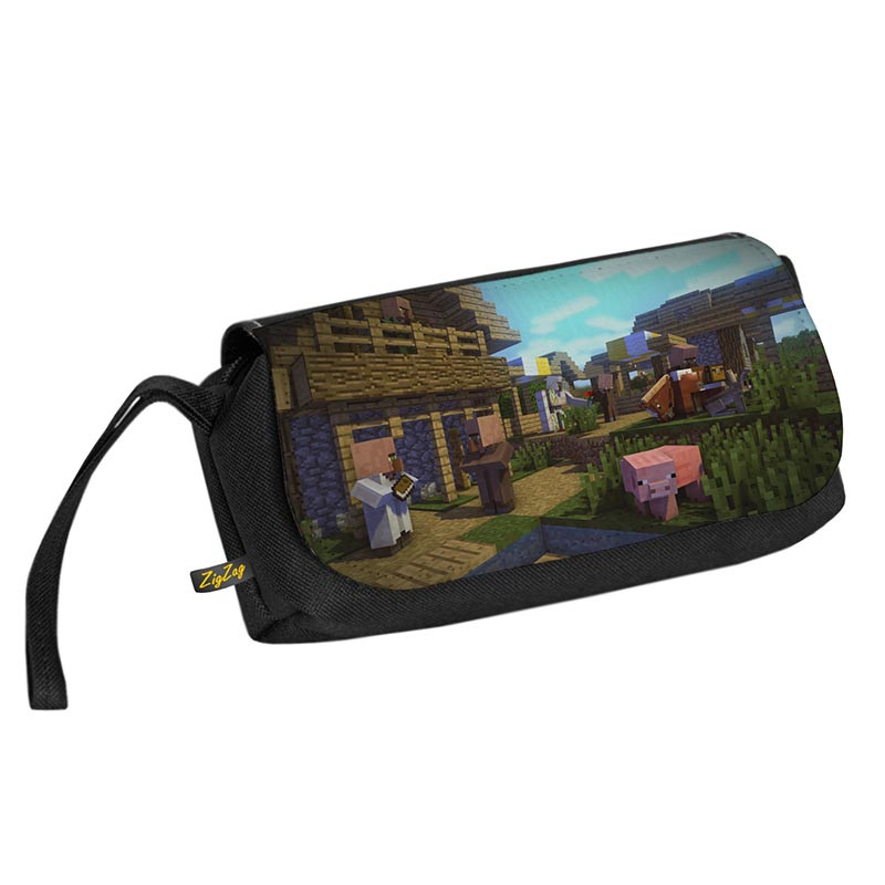 جامدادی زیگ زاگ طرح ماینکرفت کد 6857