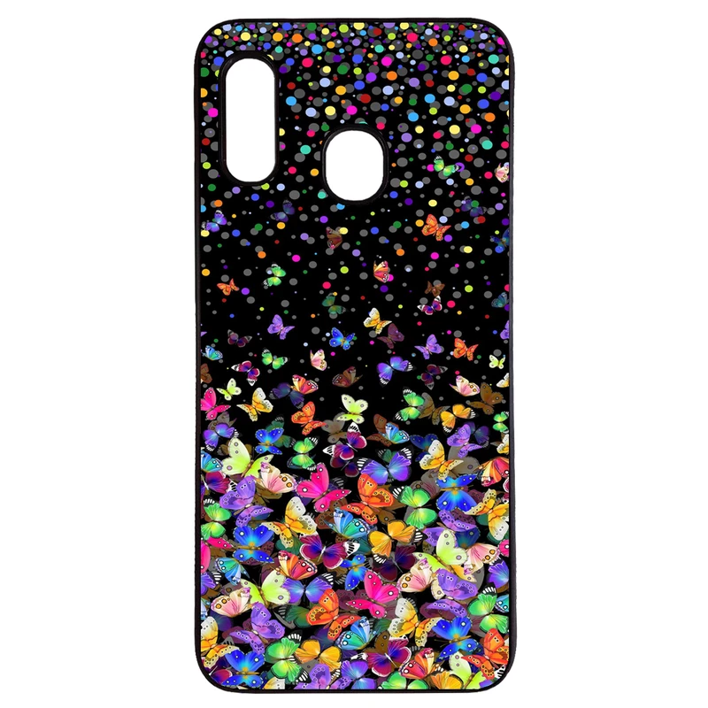 کاور طرح پروانه ها کد 1146 مناسب برای گوشی موبایل سامسونگ galaxy a30