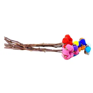 گل خشک مدل پنبه بسته 5 عددی