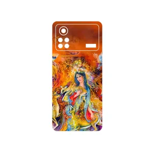 MAHOOT Persian miniature 2 Cover Sticker for Xiaomi Poco X4 Pro 5G