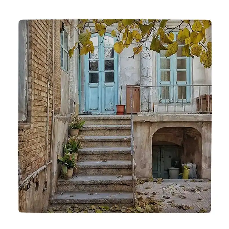 کاشی کارنیلا طرح حیاط قدیمی ایرانی کد wkk1408