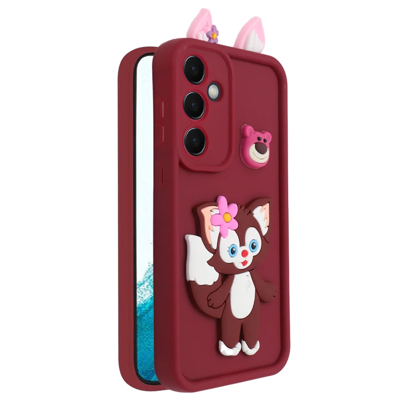 کاور مدل RoseKitty مناسب برای گوشی موبایل سامسونگ Galaxy A55