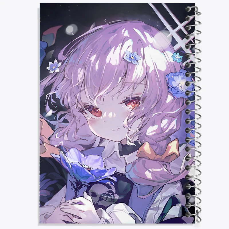 دفتر شطرنجی 50 برگ خندالو مدل بازی آرشیو آبی (Blue Archive) کد 34339