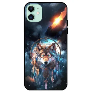 Megafone Wolf and Dream Catcher 8005 Cover Suitable For Apple iPhone 11  Mobile Phone
