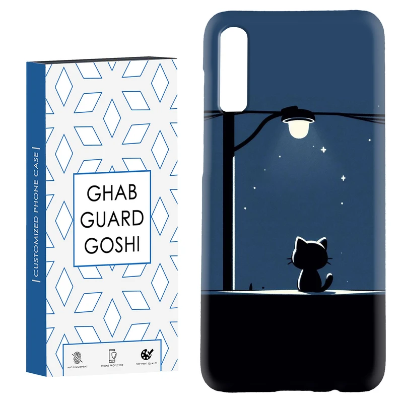 کاور قاب گارد گوشی طرح گربه کد Dimo-189 مناسب برای گوشی موبایل سامسونگ Galaxy A70 / A70s