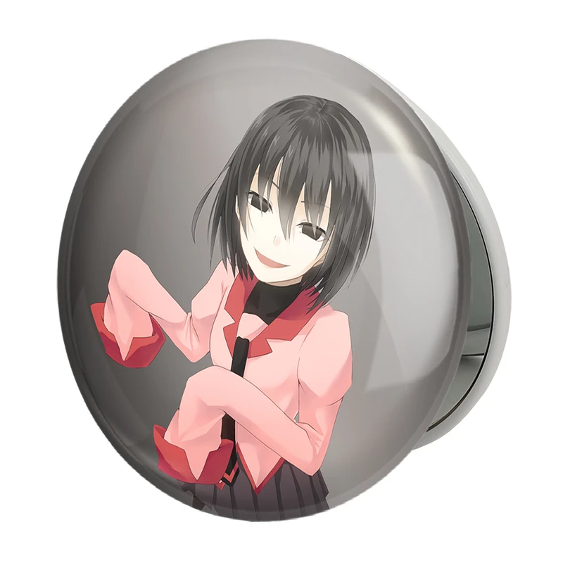 آینه جیبی خندالو طرح شینوبو اوشینو انیمه مونوگاتاری مدل تاشو کد 16181 