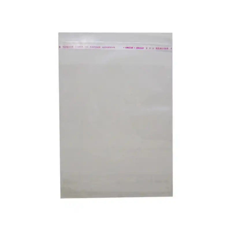 سلفون بسته بندی مدل لبه چسب دار 30×40 بسته 50 عددی