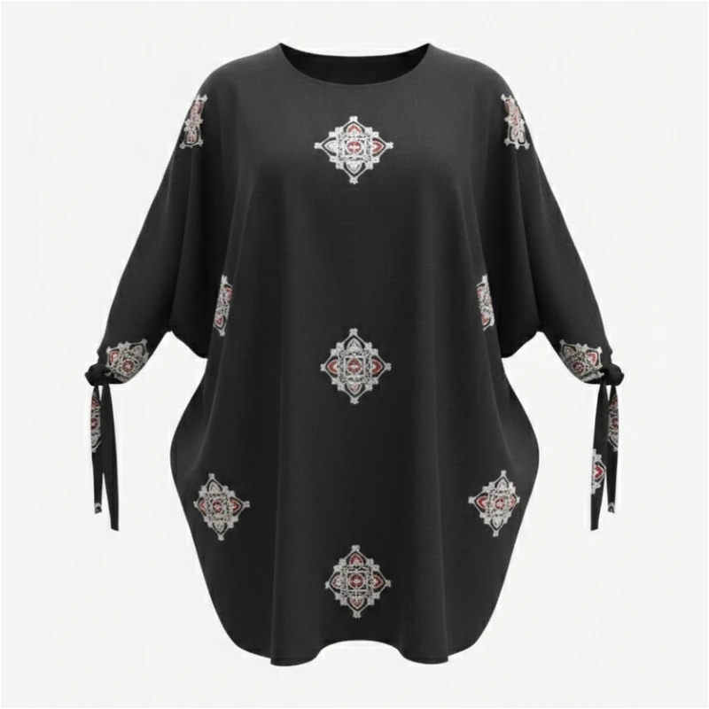 تونیک آستین بلند زنانه مدل سنتی