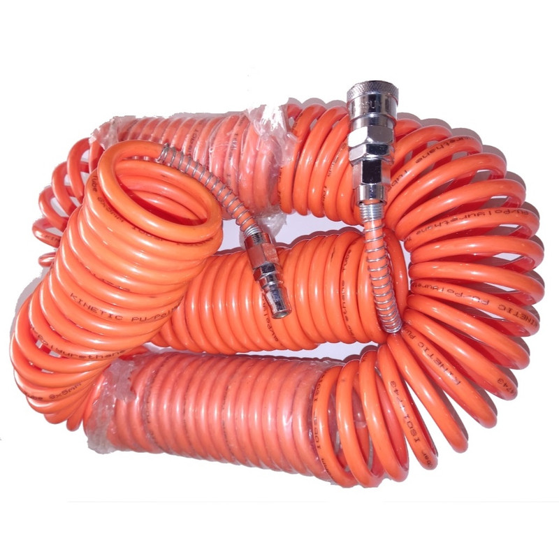 شلنگ پنوماتیک فنری مدل kinetic pu/polyurethane tube 8x0.5