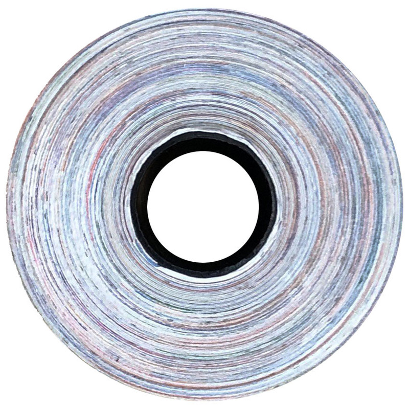 کاغذ رول پرینتر حرارتی مدل 140403 پشت چاپدار بسته 84 عددی