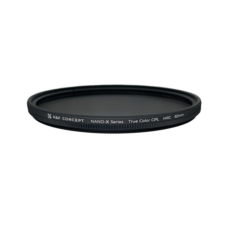فیلتر لنز کی اند اف مدل CPL TRUE COLOR NANO-X MRC -82MM