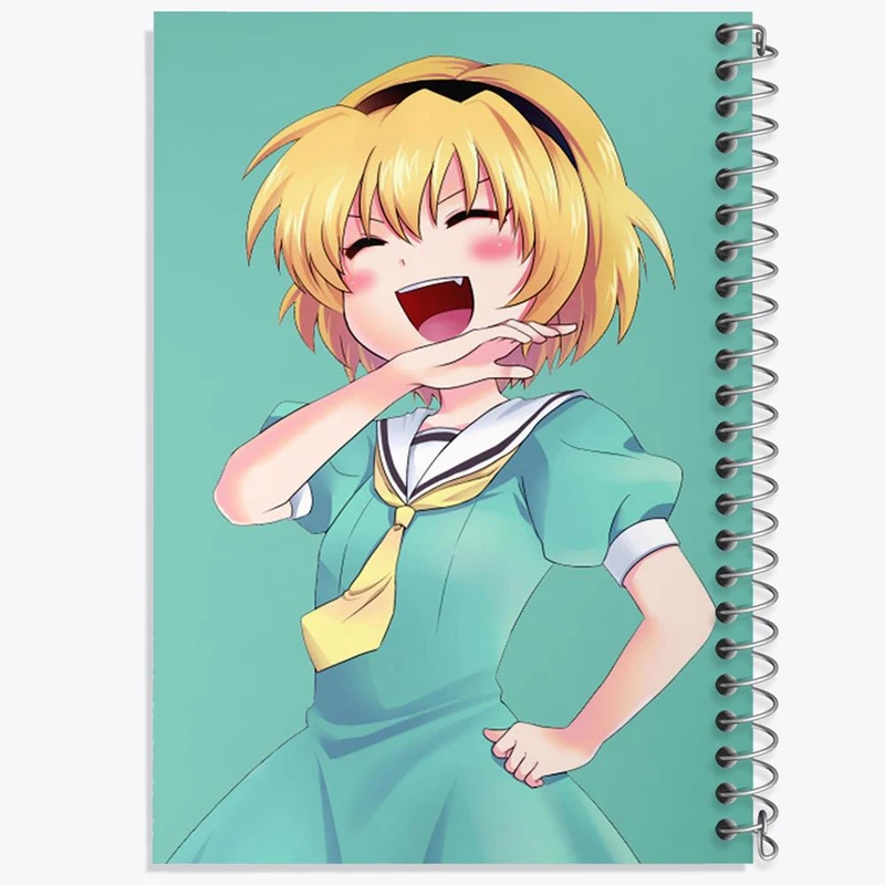 دفتر لیست خرید 50 برگ خندالو طرح ساتوکو هوجو انیمه هیگوراشی وقتی اشک می ریزد کد 18150