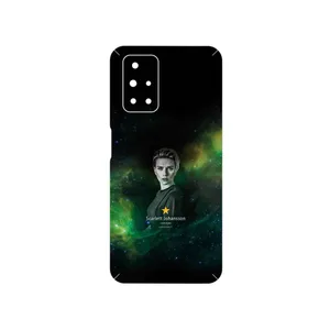 MAHOOT Scarlett Johansson Cover Sticker for Xiaomi Redmi 10 Prime