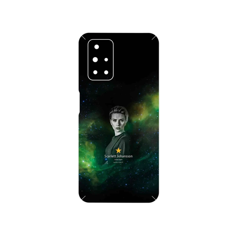 برچسب پوششی ماهوت مدل Scarlett Johansson مناسب برای گوشی موبایل شیائومی Redmi 10 Prime