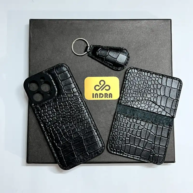 ست هدیه چرم ایندرا مدل INDi12