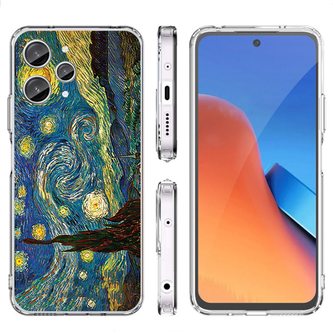 کاور طرح Starry مناسب برای گوشی موبایل شیائومی Redmi12  
