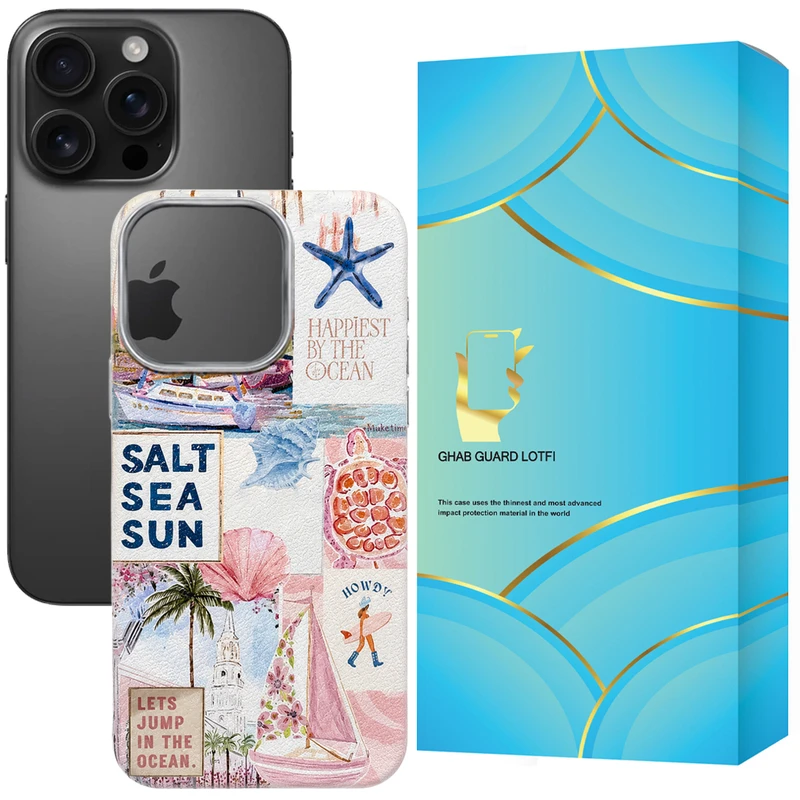 کاور قاب گارد لطفی مدل SUMERMAS مناسب برای گوشی موبایل اپل iPhone 16 Pro