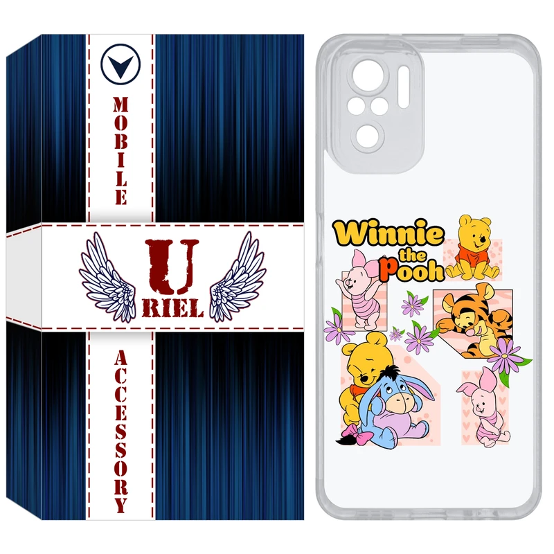 کاور یوریل مدل Clear کد 56 طرح کارتونی مناسب برای گوشی موبایل شیائومی Redmi Note 10 4G / Note 10S / Poco M5s