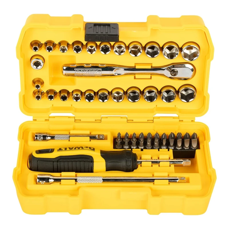 پیچ گوشتی دیوالت مدل Mechanics Tool Set بسته 50 عددی