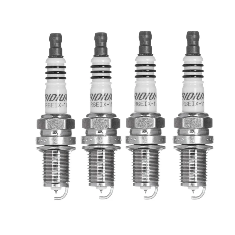 شمع خودرو ان جی کی مدل IX سوزنی پایه کوتاه ایریدیوم BKR6EIX-11 بسته ۴ عددی 