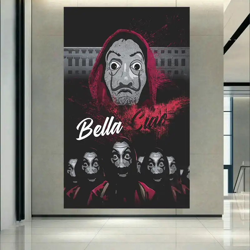 پوستر طرح خانه کاغذی مدل بلا چاو کد AR16370