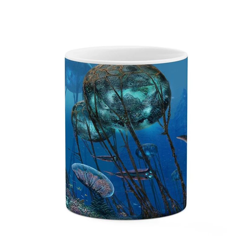 ماگ کاکتی مدل بازی Subnautica Game کد mgh30462