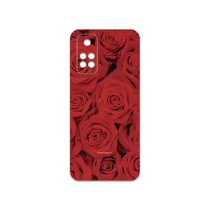 MAHOOT Red-Flower Cover Sticker for Xiaomi Redmi Note 11