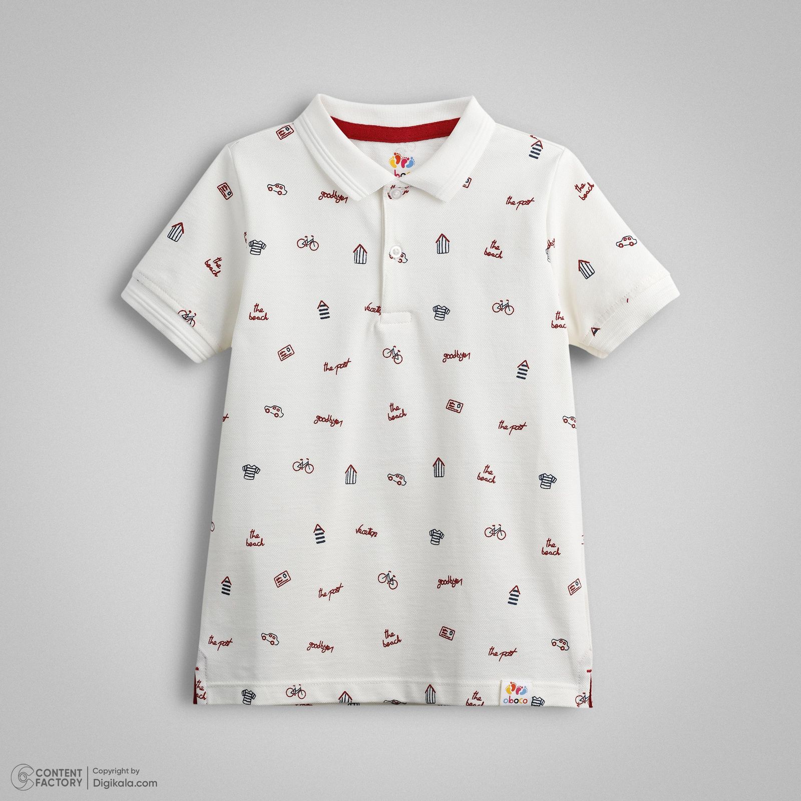 پولوشرت آستین کوتاه پسرانه وان بای وان مدل 2073206610 -  - 14