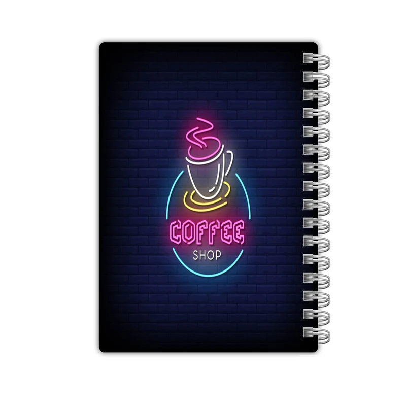 دفترچه یادداشت 50 برگ مدل Coffee کد 525