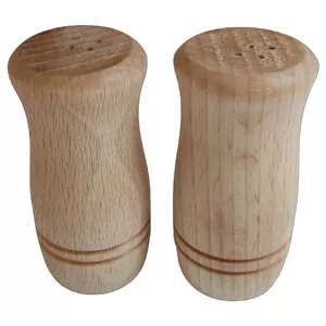 نمکدان مدل چوبی بسته 2 عددی