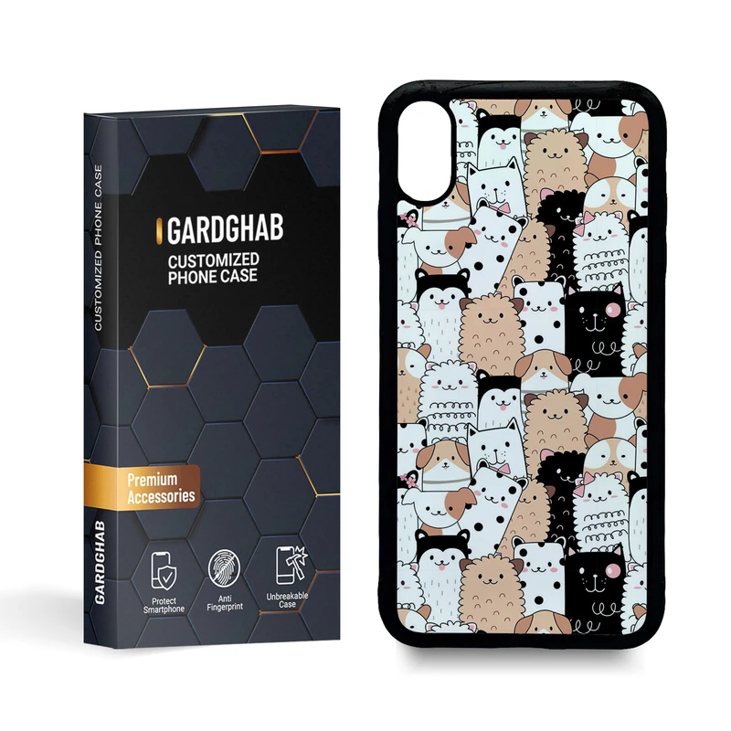  کاور گارد قاب مدل فانتزی مناسب برای گوشی موبایل اپل iphone xs max