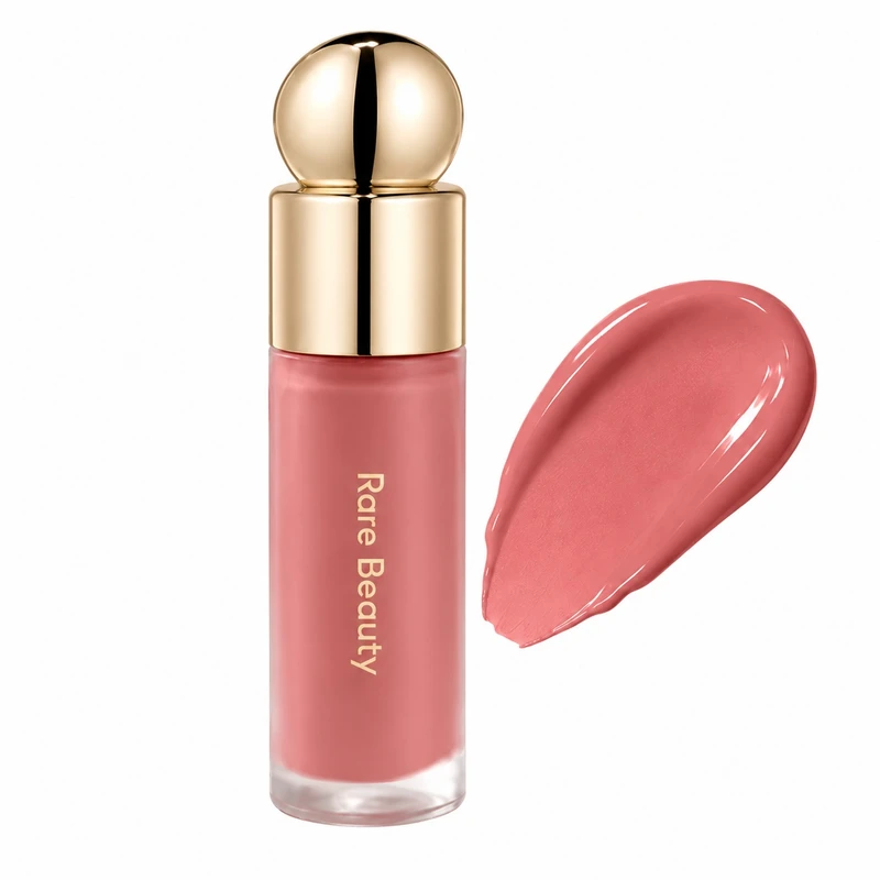 رژگونه مایع رر بیوتی مدل bliss حجم 8 میلی‌لیتر با پیگمنت بالا و جلوه براق، فاقد الکل و بدون تست حیوانی