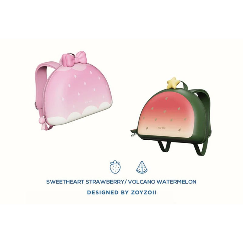 کوله پشتی بچگانه زوی زویی مدل  Pink Fruit Series  کد B8  -  - 4