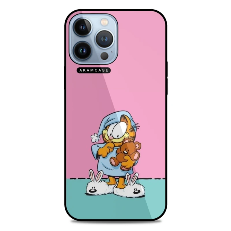 کاور آکام مدل AMC-WA13PROMAX-GARFIELD17 مناسب برای گوشی موبایل اپل iPhone 13 Pro Max