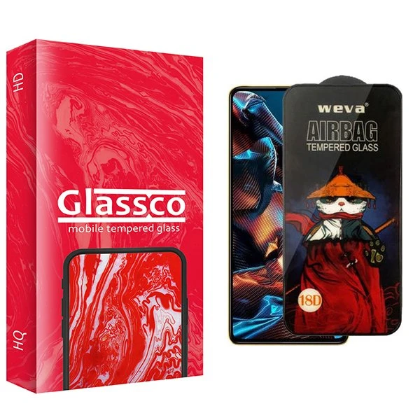 محافظ صفحه نمایش گلس کو مدل CGo1 Airbag مناسب برای گوشی موبایل شیائومی Redmi Note 12 4G / Redmi Note 12 5G / Poco X5
