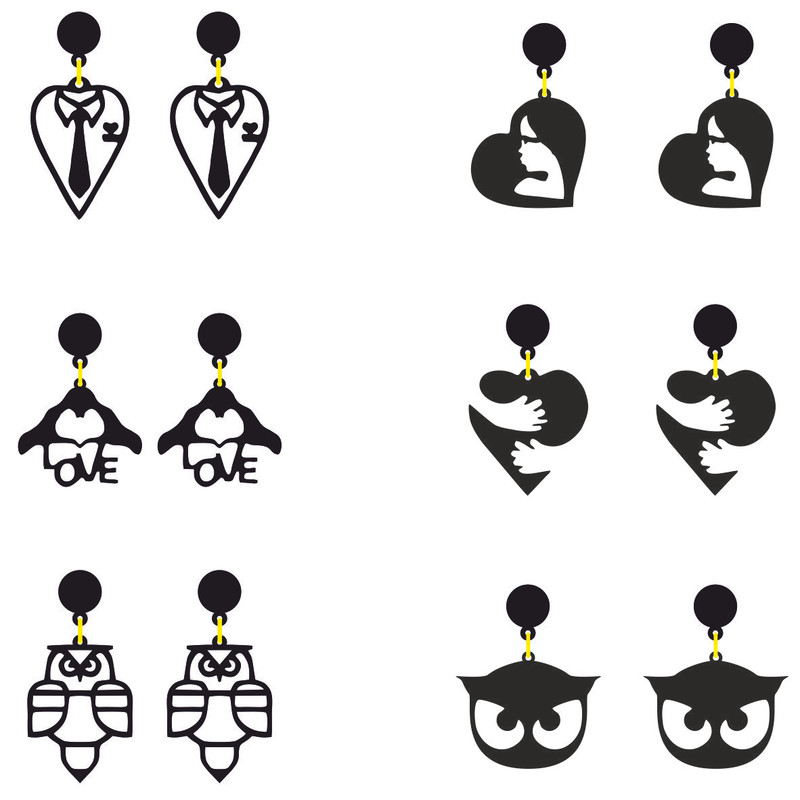 گوشواره دخترانه کد 601 مجموعه 6 عددی گوشواره دخترانه کد 601 مجموعه 6 عددی