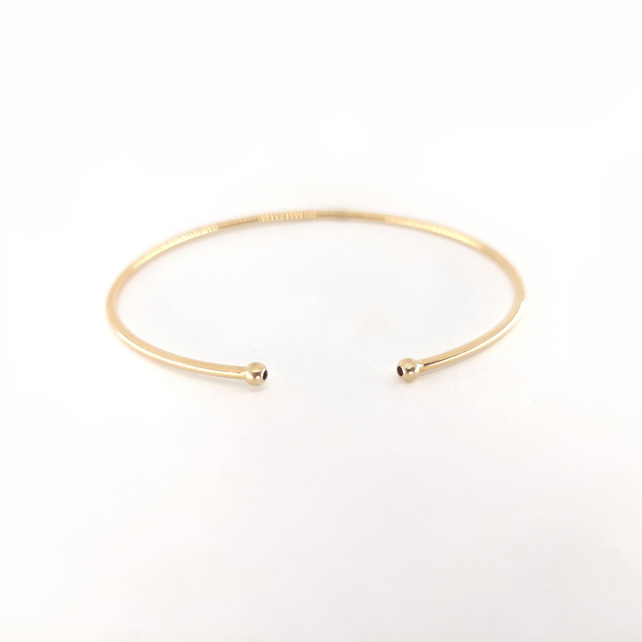 دستبند طلا 18 عیار دخترانه طلا و جواهرسازی افرا مدل 274